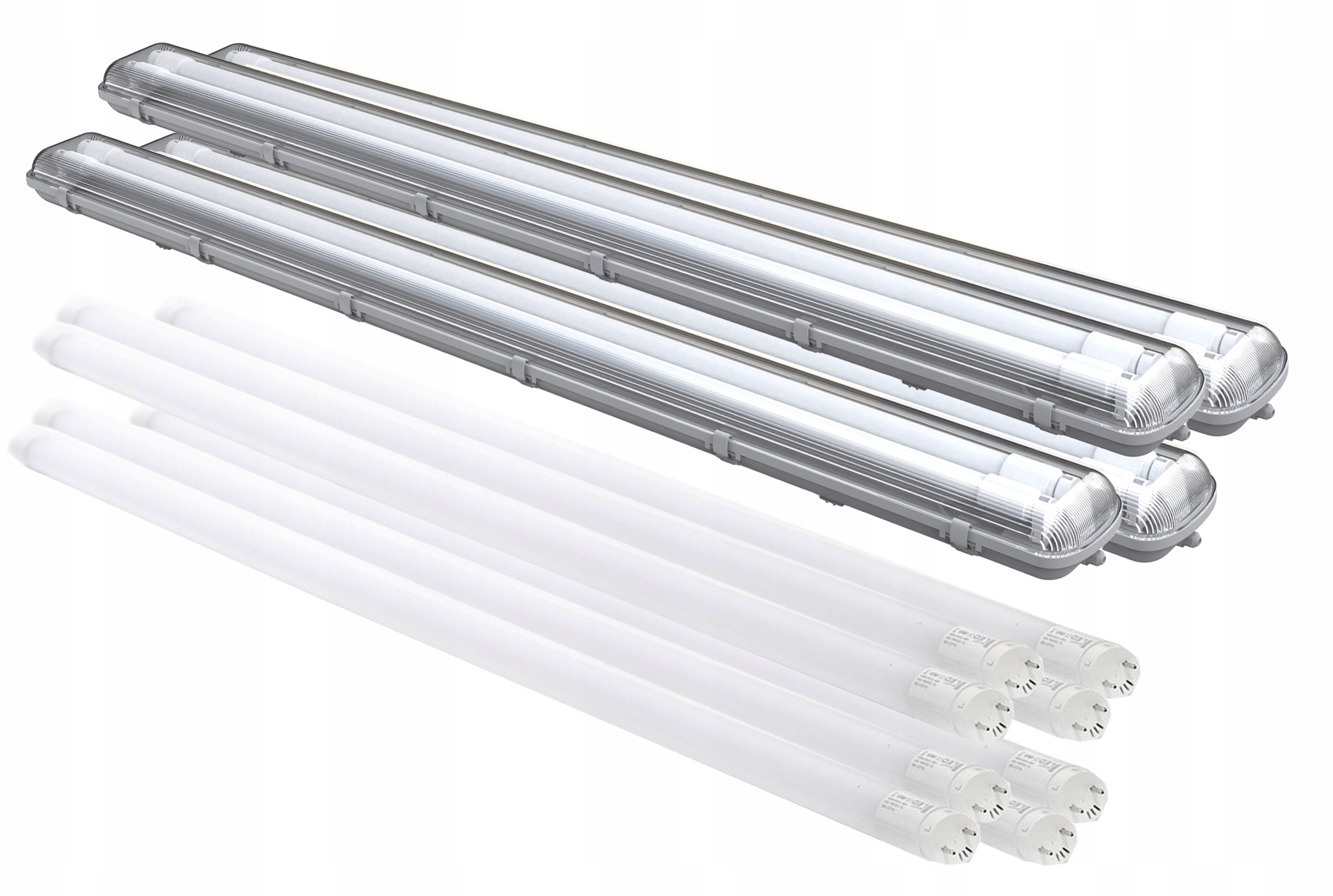 

4x Oprawa Hermetyczna lampa Led do garażu 120cm