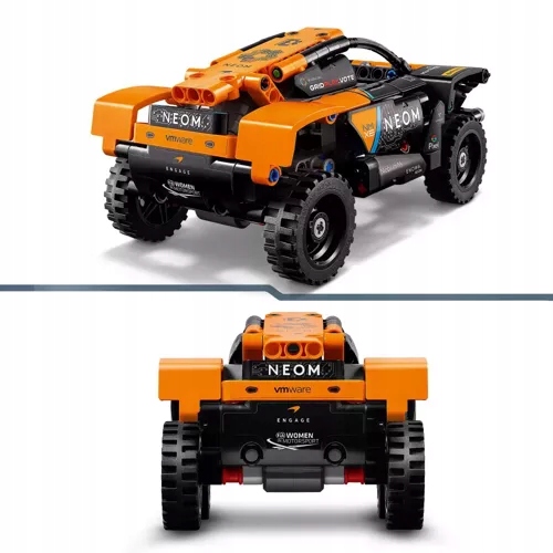 LEGO TECHNIC NEOM MCLAREN EXTREME E TEAM SAMOCHÓD Z NAPĘDEM PULL-BACK 42166 Bohater brak