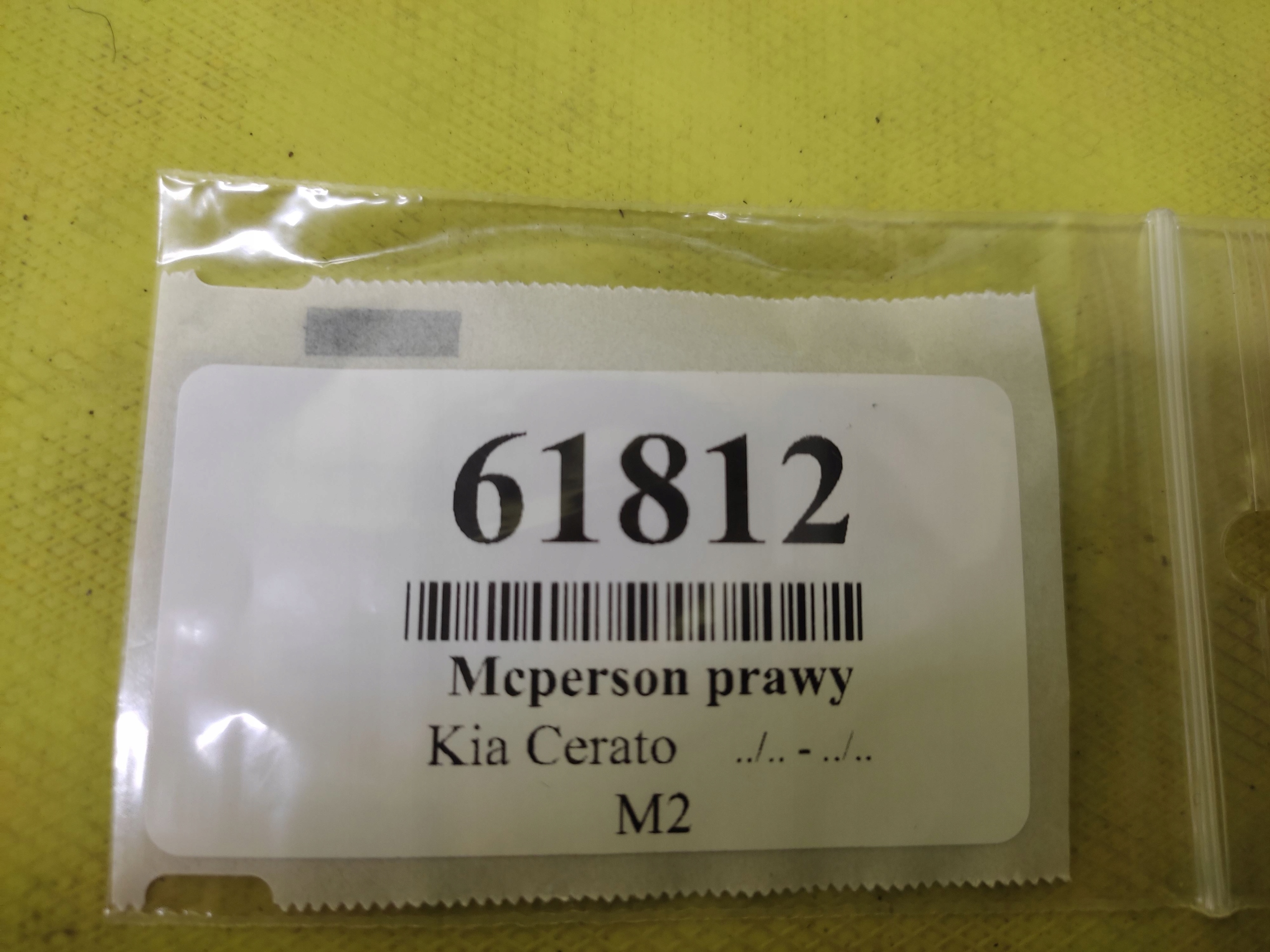KIA CERATO 2.0 CRDI McPherson right front