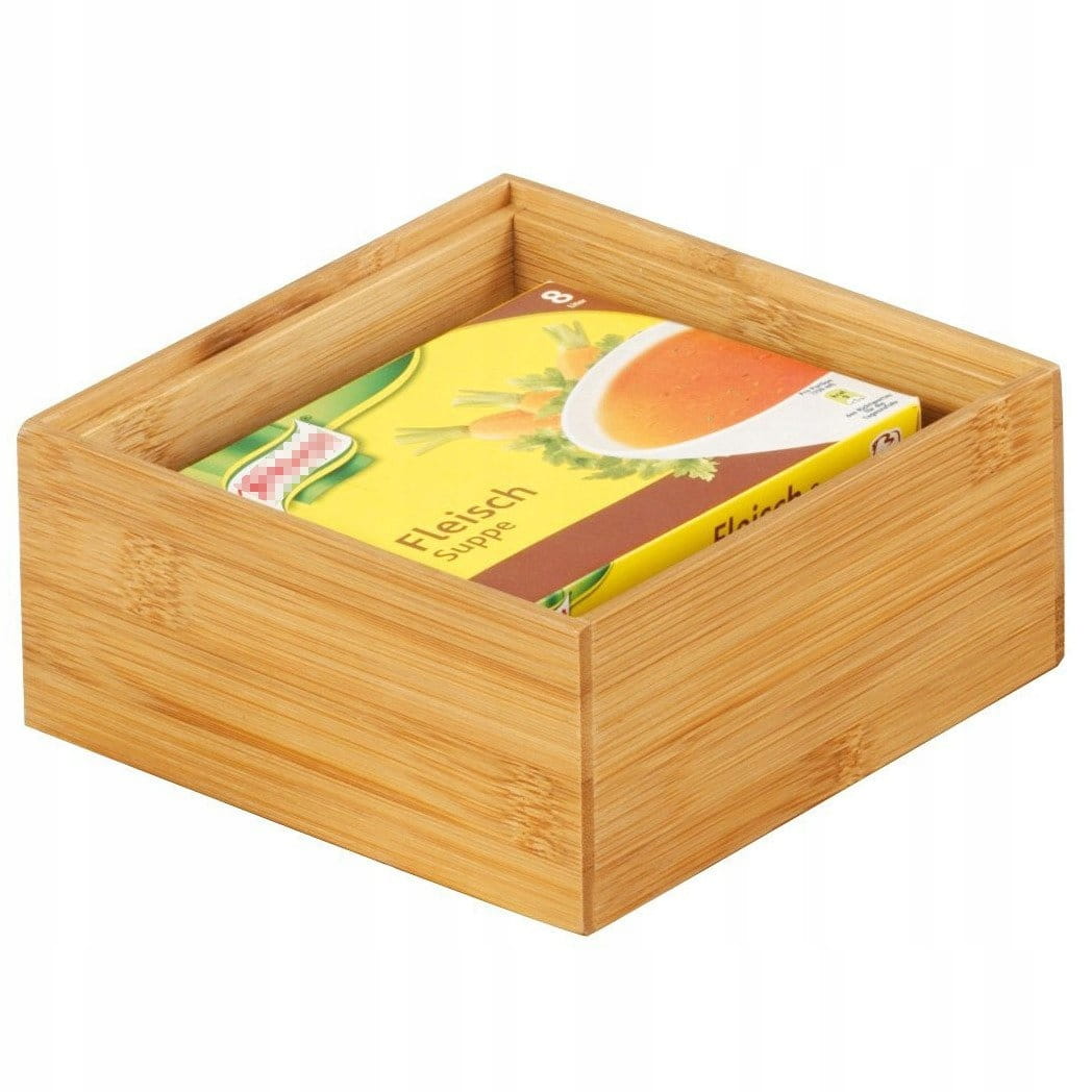 

Pudełko Bambusowe pudełko organizer 15x15x7 Zeller