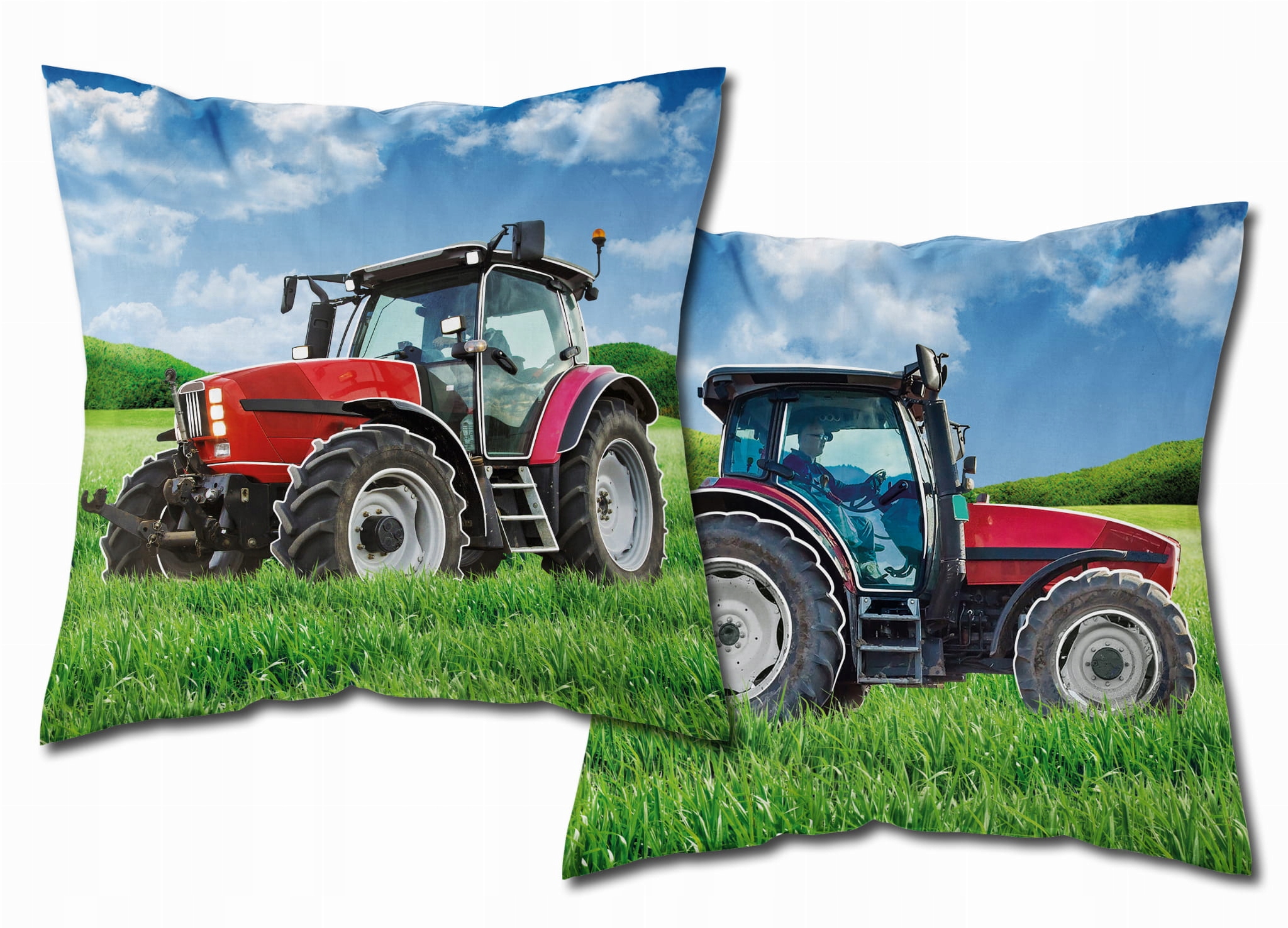 

Poszewka Świecąca 40x40 Traktor Bawełna