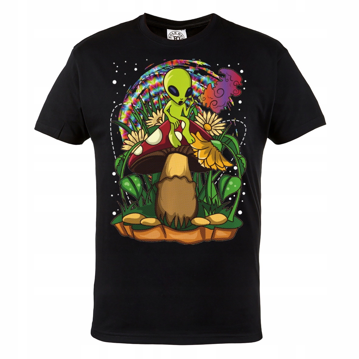 

Koszulka Męska Marihuana Grzybki Halucynogenne Ufo