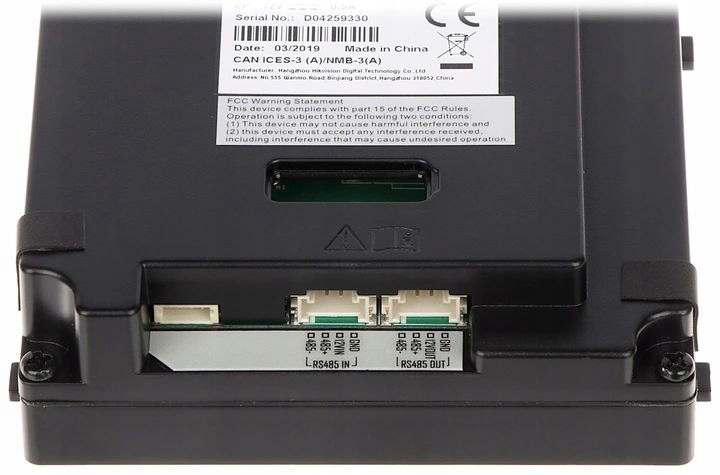 Moduł Klawiatury Hikvision DS-KD-KP Rodzaj domofonu Jednorodzinny