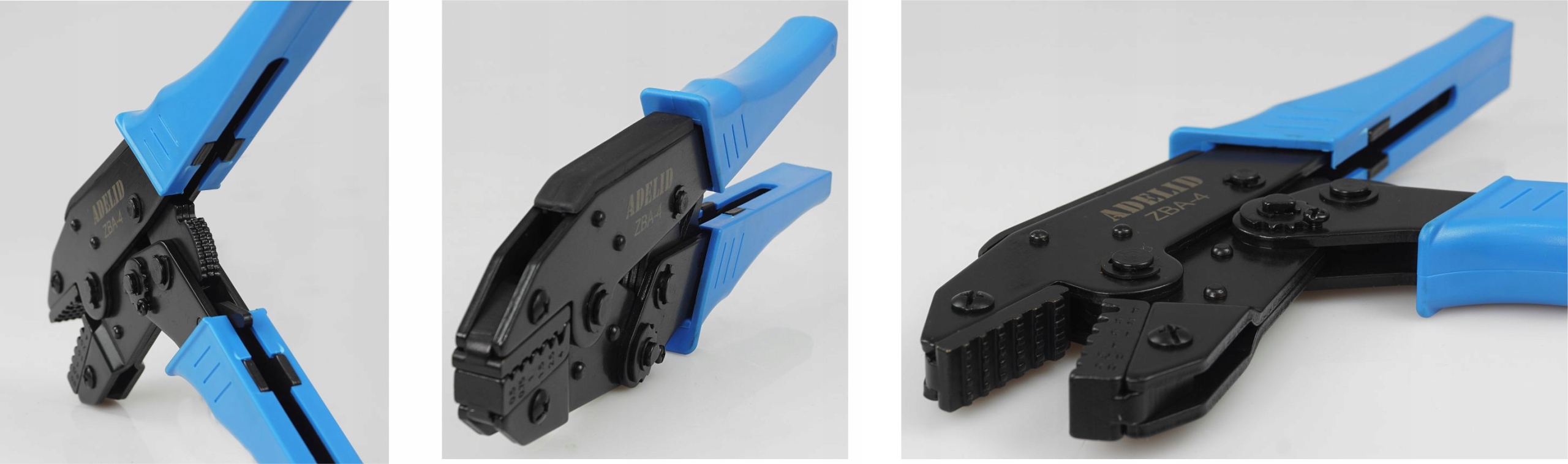 ZACISKARKA PRASKA DO KOŃCÓWEK KABLI TULEJEK 0,5-4 Waga produktu z opakowaniem jednostkowym 0.4 kg