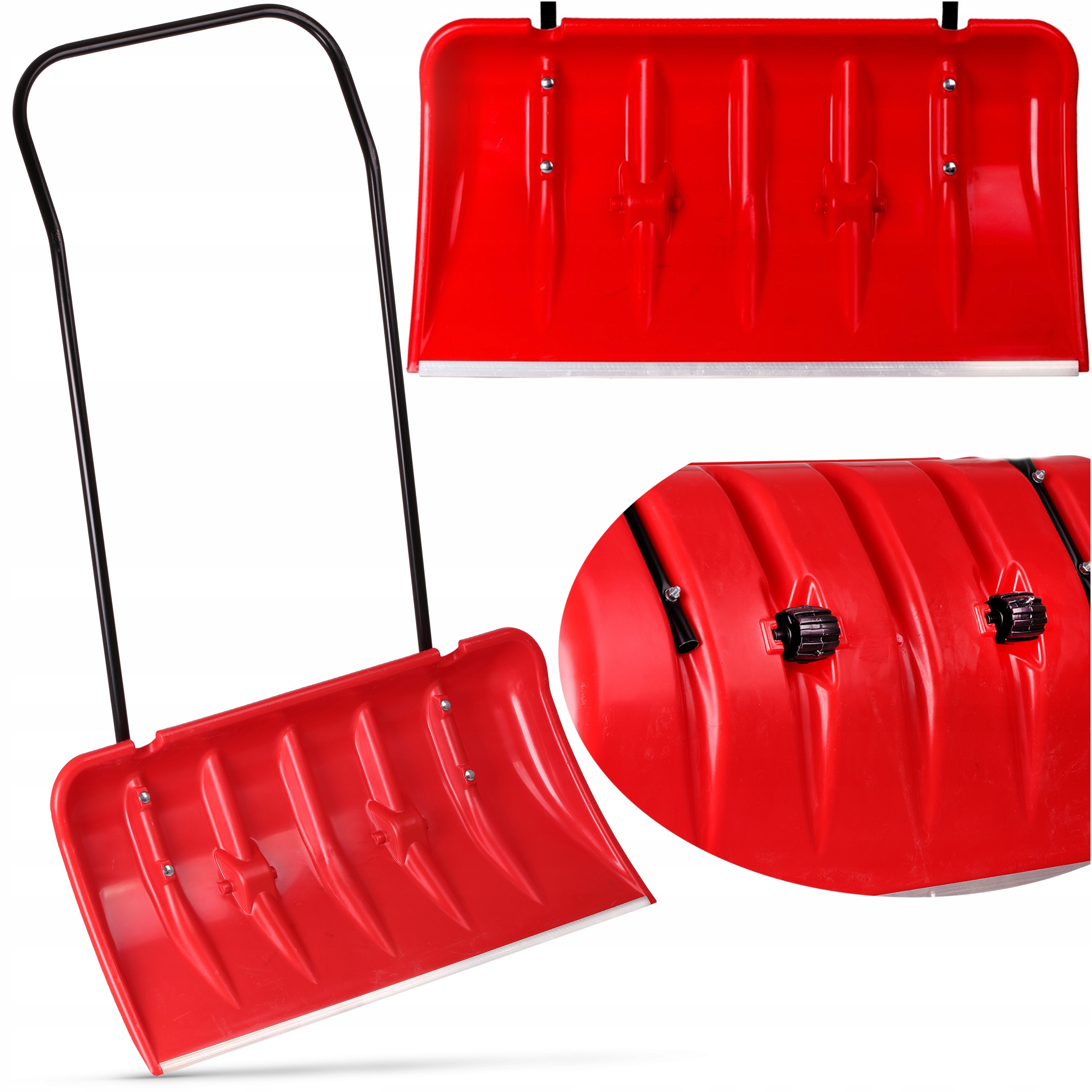 Lopata Na Sníh Odklízení Sněhu Lopata Styl Dvojitá Shrnovač 82 CM Buldozer