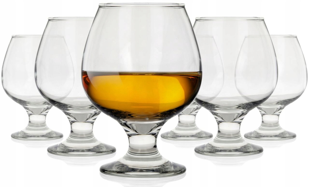 

Klasyczne kieliszki do koniaku brandy 350ml 6szt
