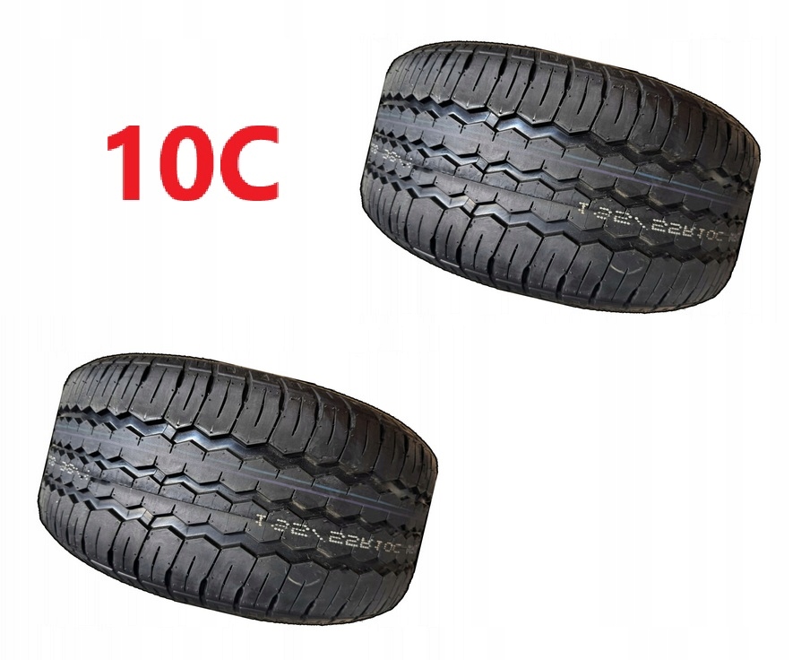 2x Pneumatiky pro přívěsný vozík Journey WR068 195/55R10C 10C Zesílené
