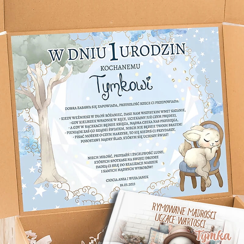Zestaw do Wróżby na roczek Co dziecko wybierze