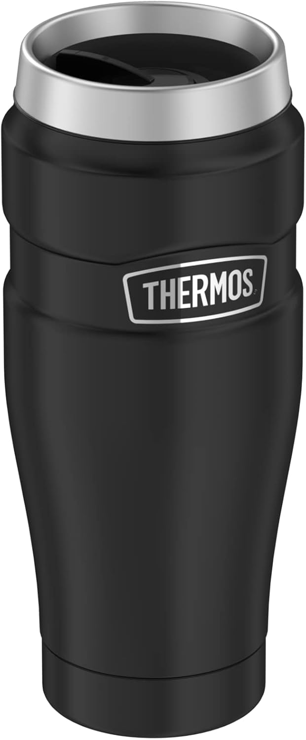 Thermos Termohrnek Stainless King 470 ml Černý Vzduchotěsný