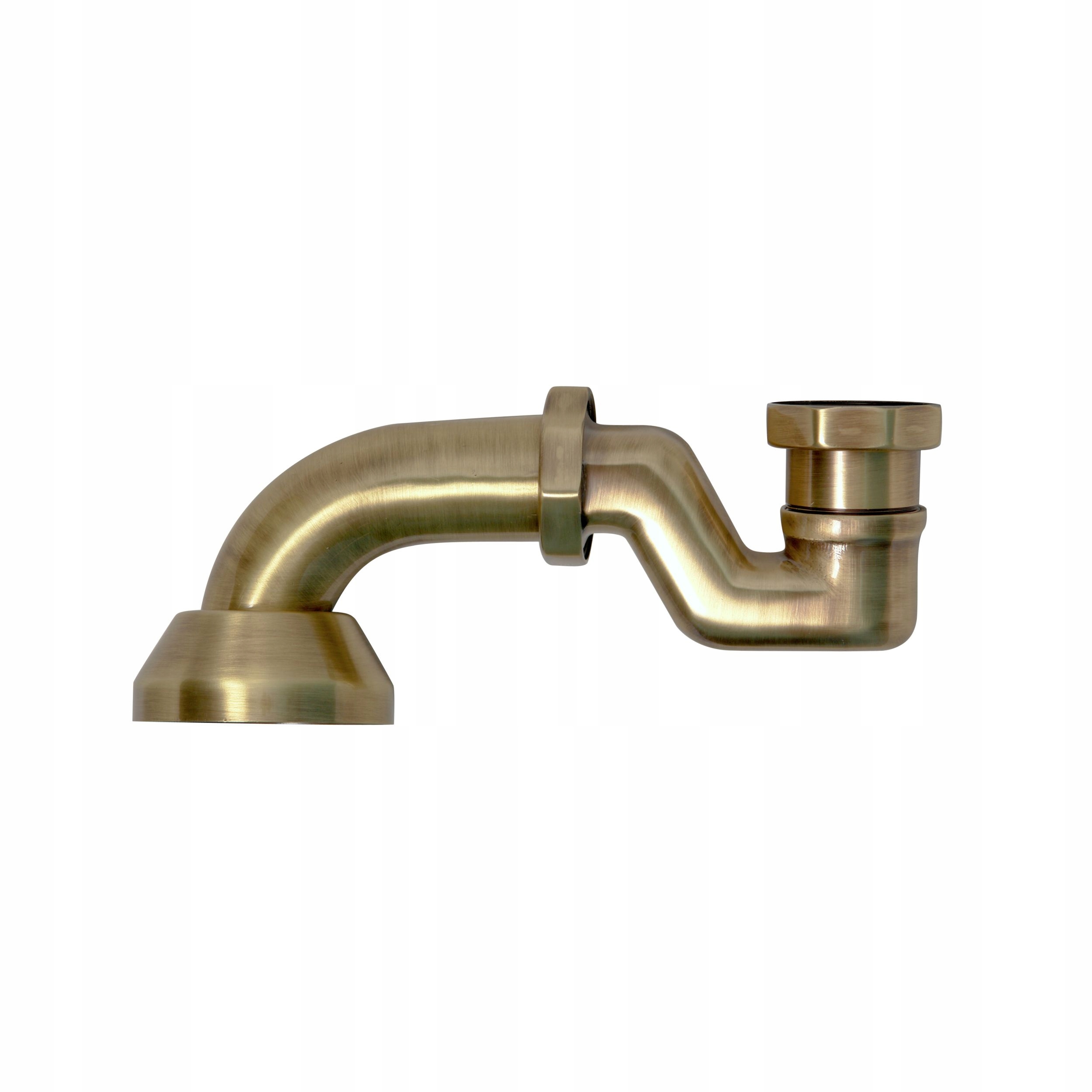 Sifón pre voľne stojace vane s vertikálnym odvodom, mosadz