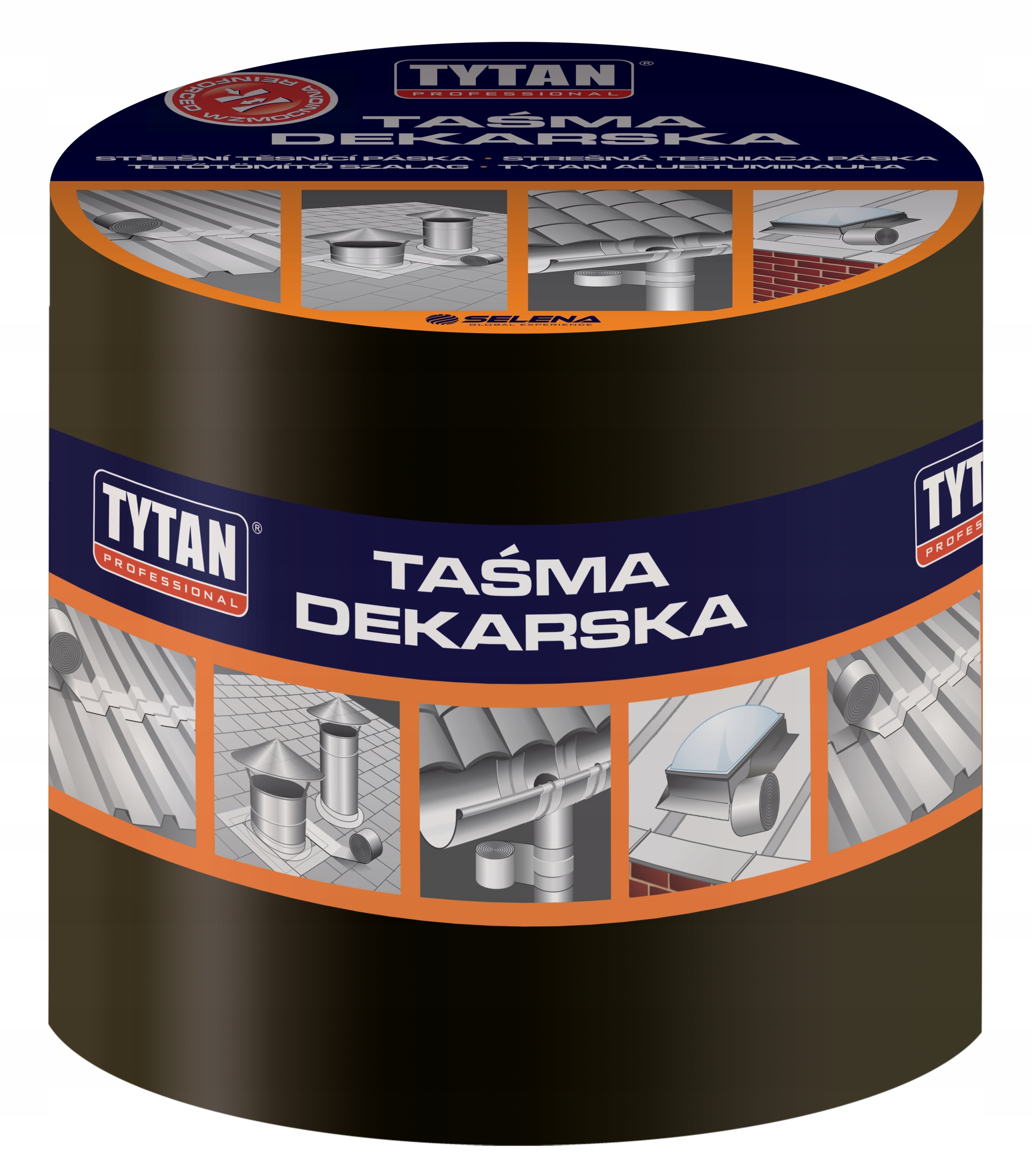 

Taśma dekarska bitum Tytan 15cm*10mb Antracyt