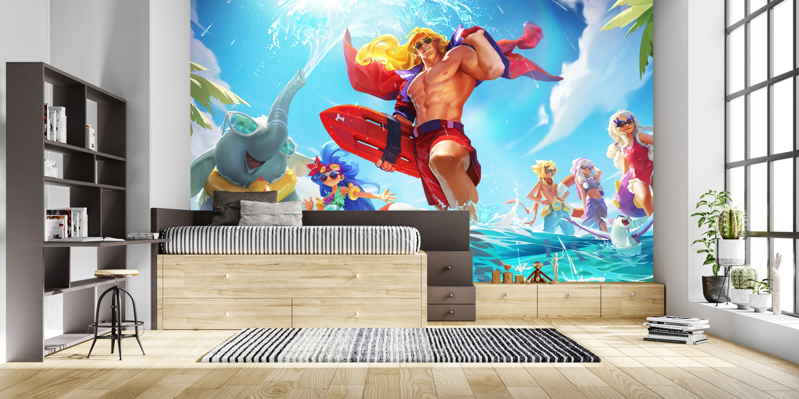 FOTOTAPETA ZOE LEAGUE OF LEGENDS POSTAĆ TAPETA ŚCIENNA WINYLOWA HD 200x140 Marka inna