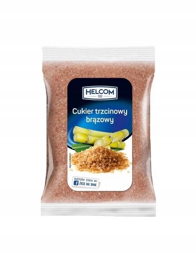 Levně 4x Helcom Cukr třtinově hnědý 1 kg