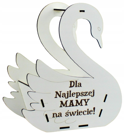 

Dla Mamy Koszyk Łabędź Grawer Dzień Matki