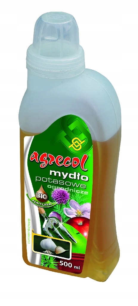 

Mydło ogrodnicze potasowe czosnkowe 500ml /Agrec
