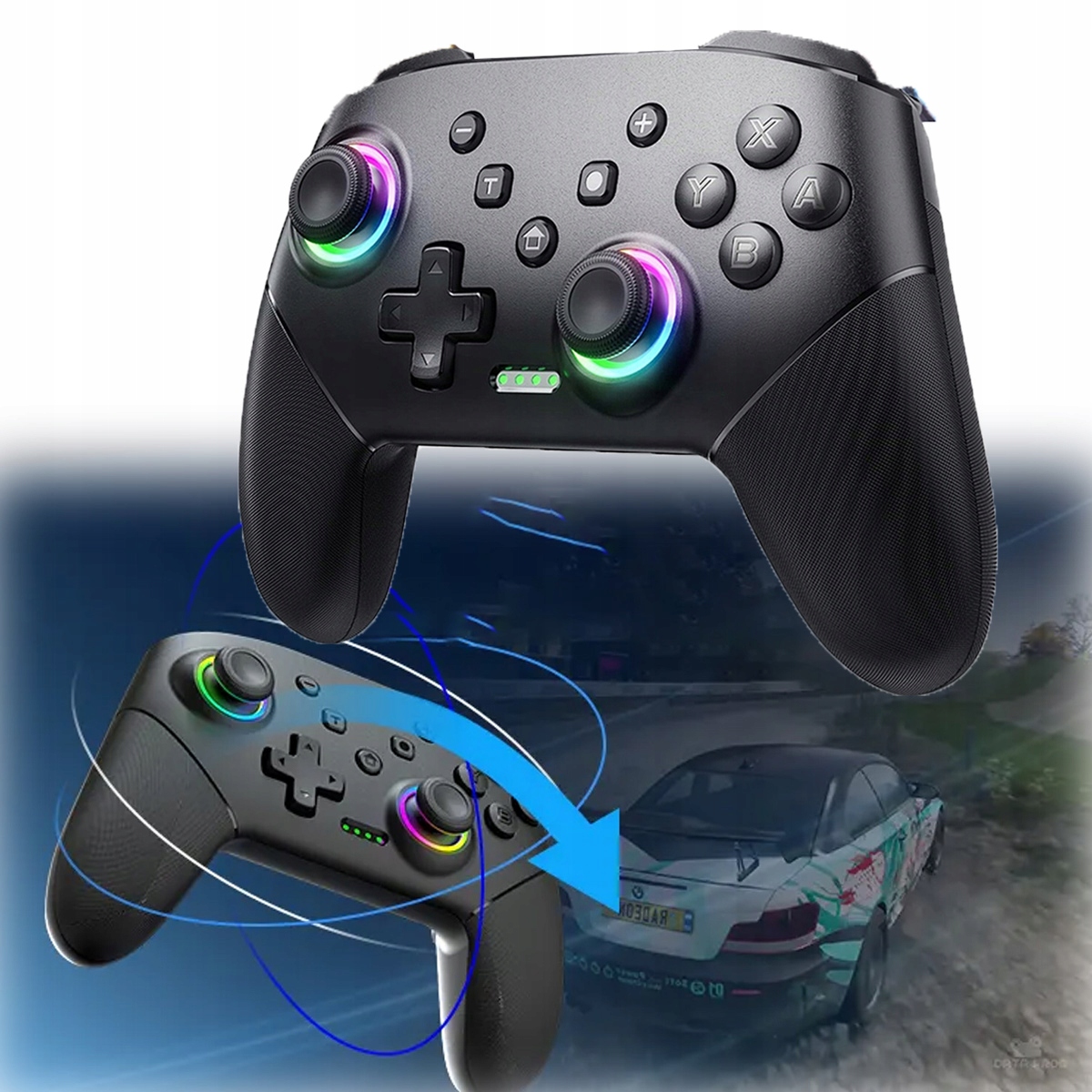 Kontroler Gamepad z Joystickiem Halla Do Switch Lite/OLED/PC/iOS/Android