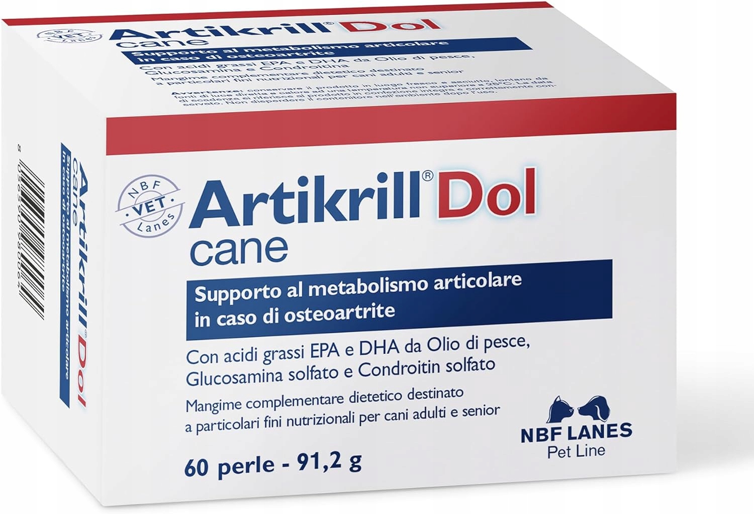 Artikrill Dol dla psa Nbf Lanes kapsułki żelatynowe 1000 g 60 szt.