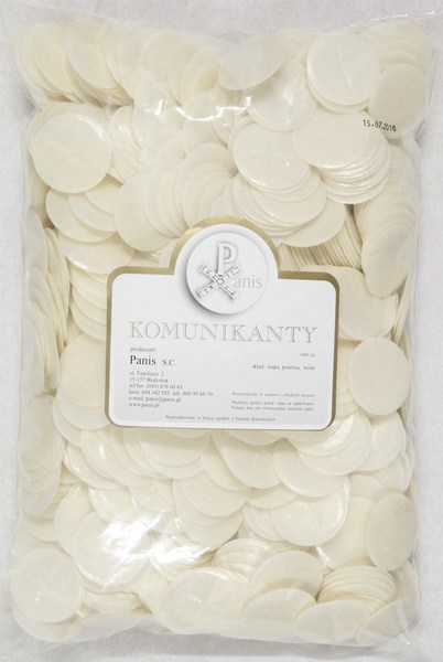 KOMUNIKANTY MSZALNE OPŁATKI 35 MM - 1000 szt. Marka inny