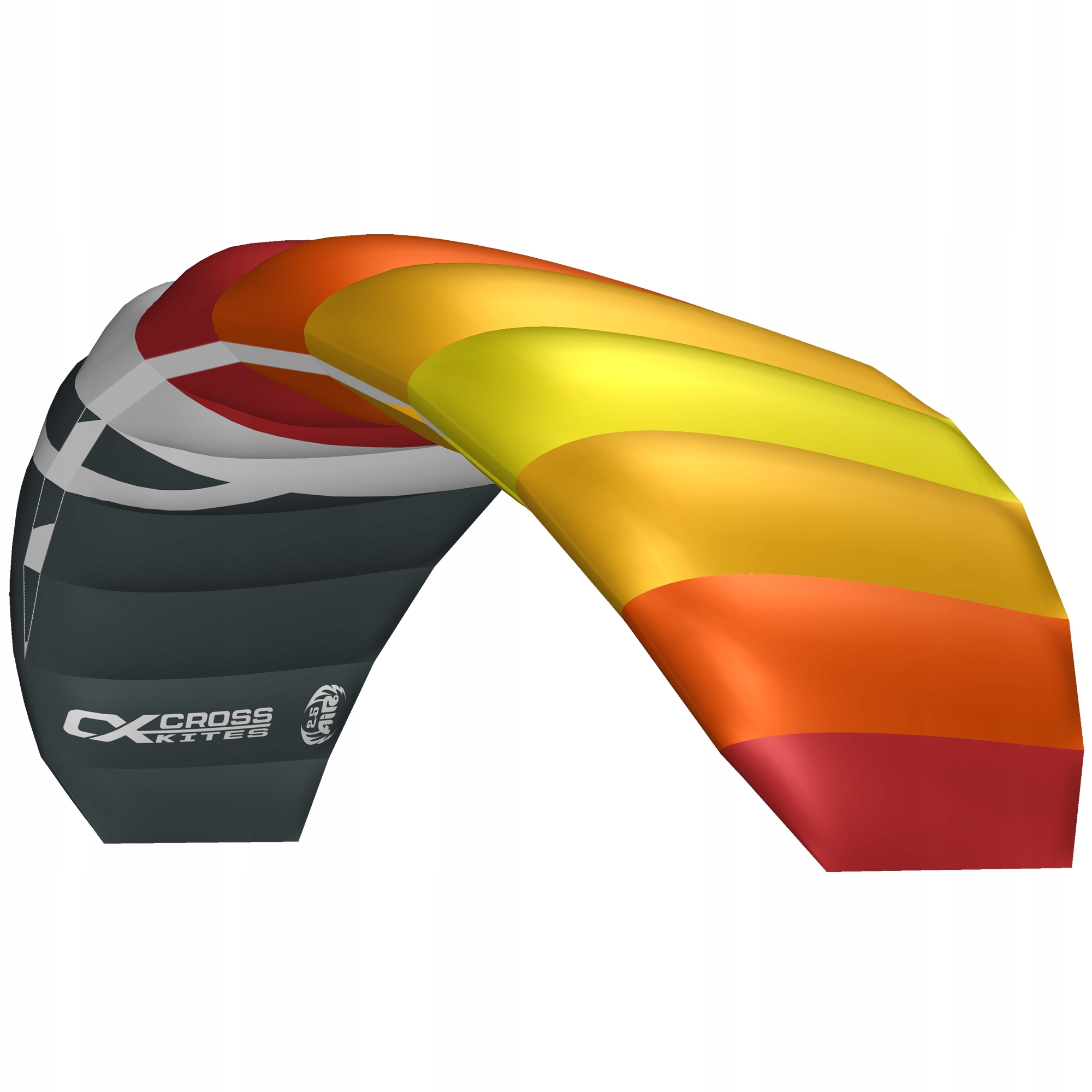 Létající drak Cross Kites Air 2.5 Red-Yellow