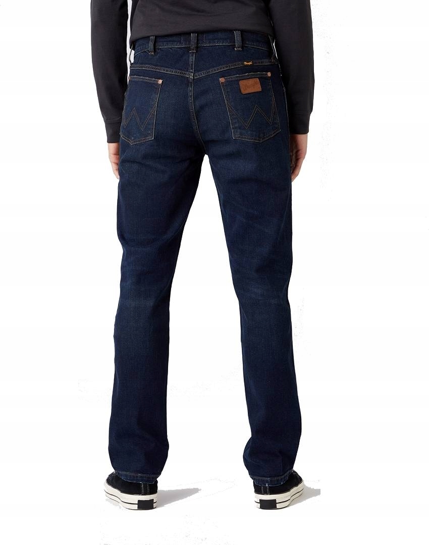 Męskie jeansy proste Wrangler Greensboro Western Skies W15Q59366 36/32