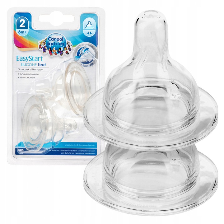 CANPOL SMOCZEK DO BUTELEK SZEROKOOTWOROWYCH ŚREDNI