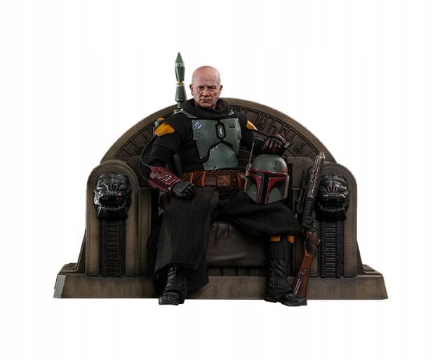Star Wars: The Mandalorian Figurka 1/6 Boba Fett Repaint Armor and Throne S