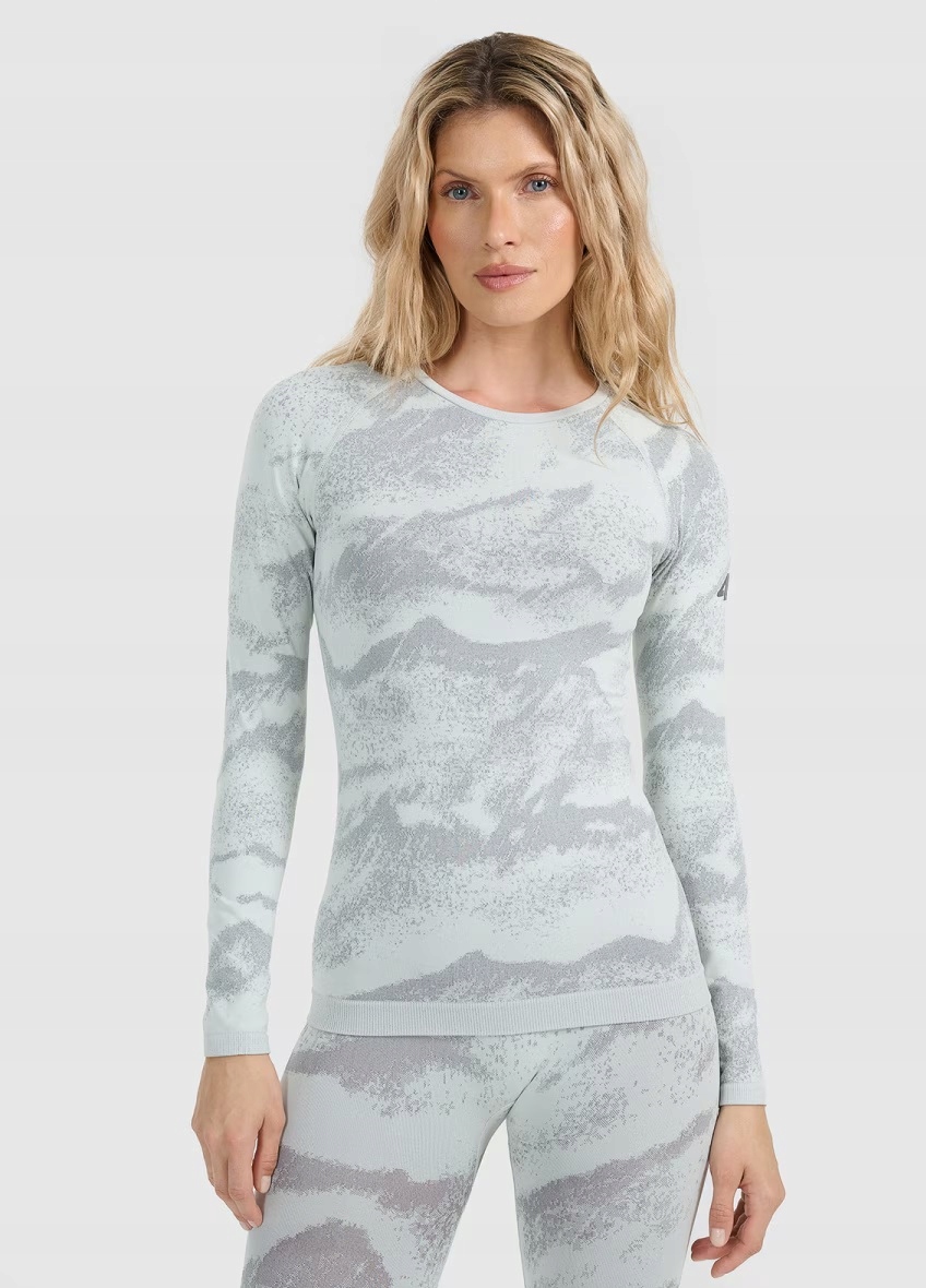 4F Bielizna Termoaktywna Bezszwowa Koszulka Damska M/L