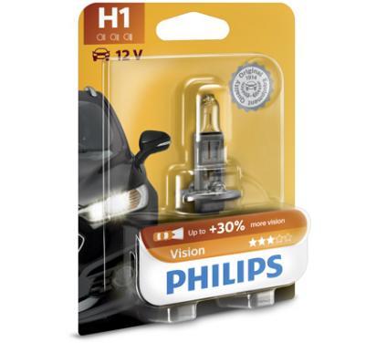 Philips Zarowka 12V H1 55W Vision P14.5S