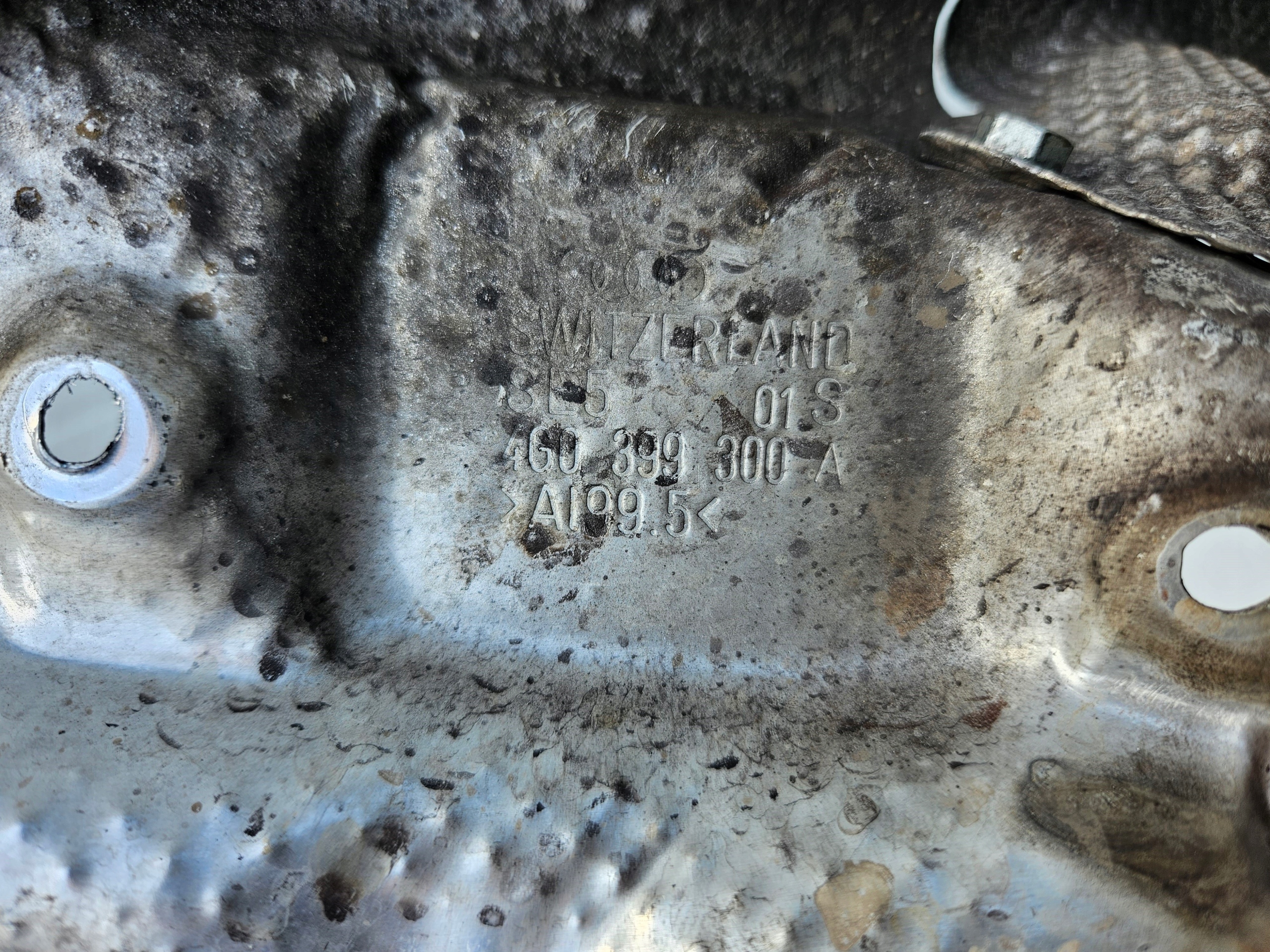 Blende Abdeckung TERMICZNA rechts Achsträger SANEK AUDI A6 C7 4G