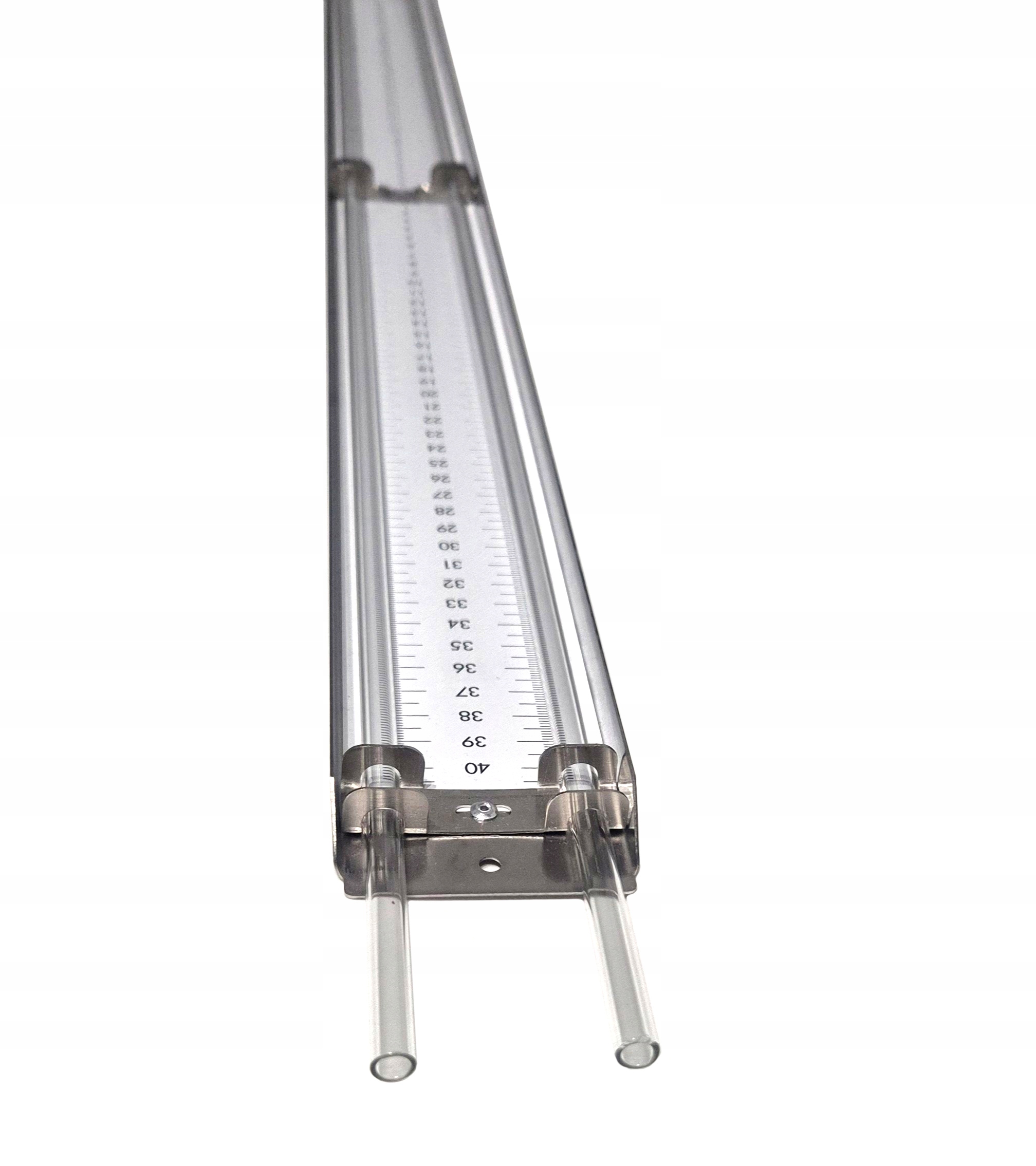 Kapalinový manometr u-trubička skleněná v pouzdře 40