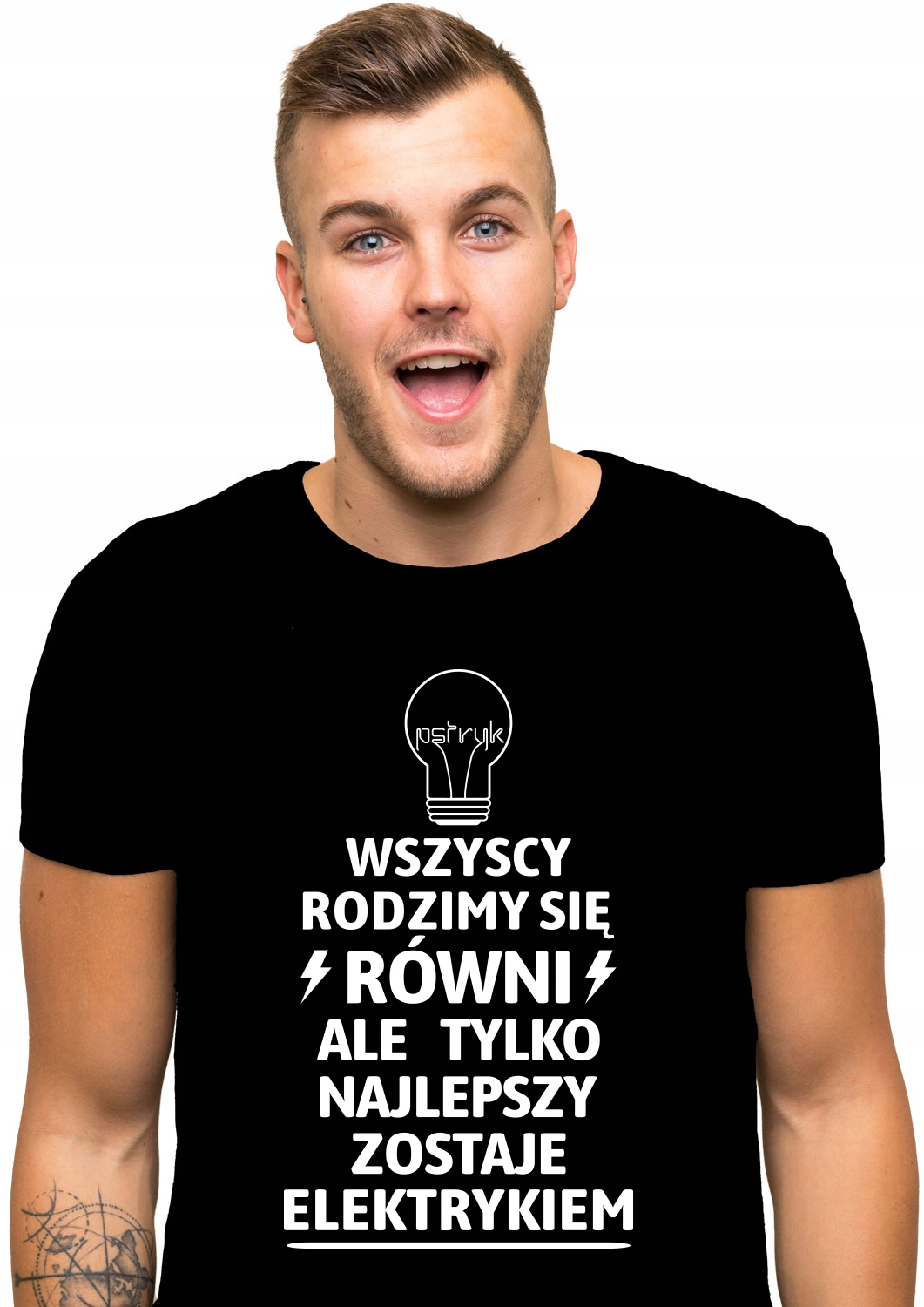 

koszulka Dla Elektryka Elektryk Pomysł prezent