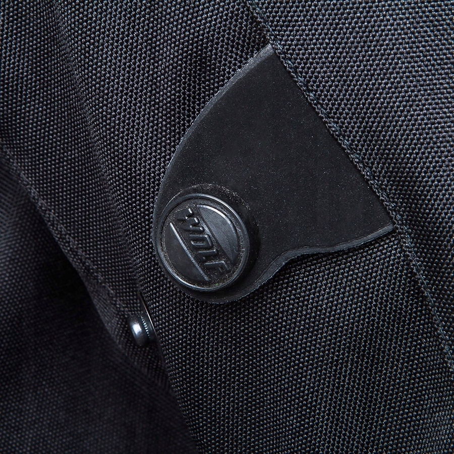 TEKSTYLNA KURTKA MOTOCYKLOWA WOLF GRATIS BLACK Kolor czarny