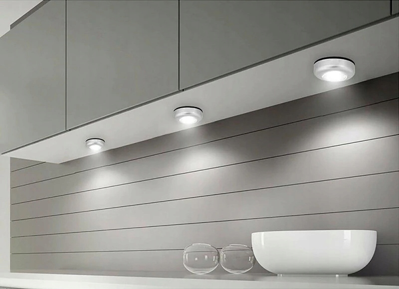 LAMPKA DOTYKOWA 3 LED DIODA LAMPA BEZPRZEWODOWA Marka Agd-Max