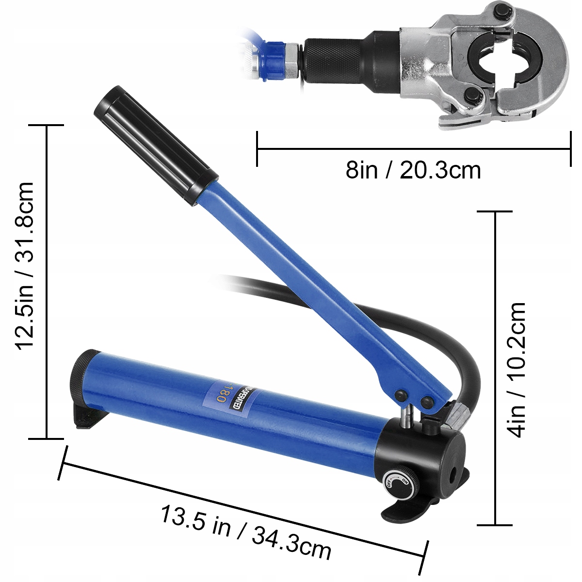 VEVOR Hydrauliczne Narzędzie do Zaciskania 6T Marka Vevor
