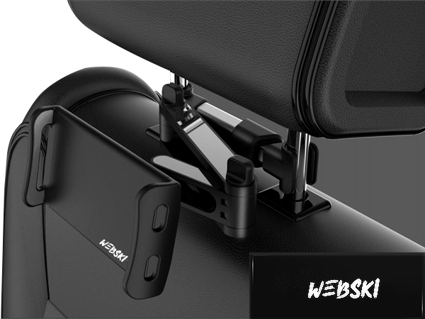 MOCNY UCHWYT SAMOCHODOWY NA ZAGŁÓWEK DUŻY TABLET TELEFON 7-11CALI+SŁUCHAWKI Stan opakowania oryginalne