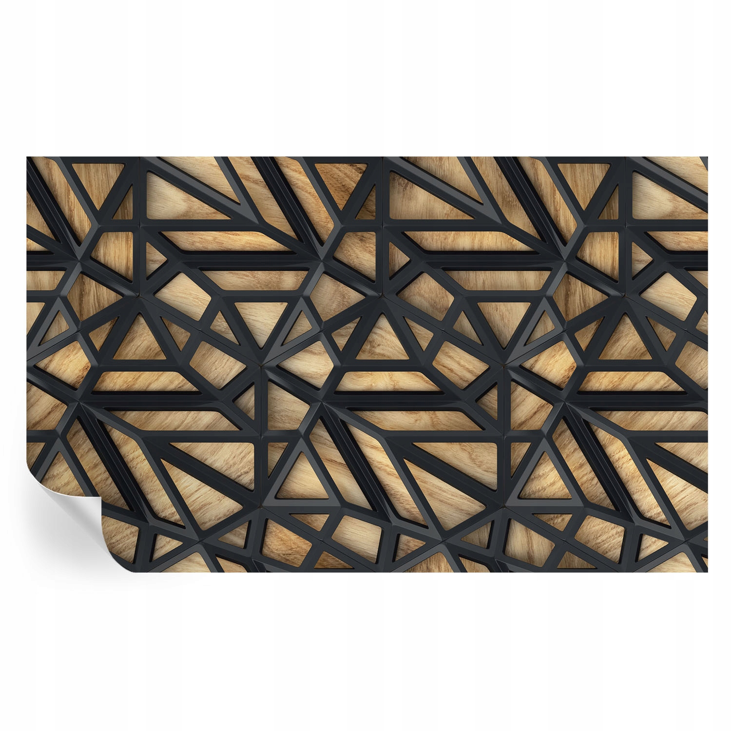 Fototapeta Samolepicí Stylový vzor Geometrické spojení 416 x 254 cm