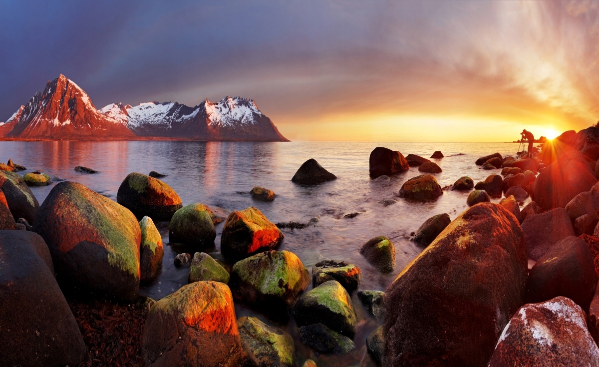 

Fototapeta Flizelinowa Ocean Norwegia 416x254