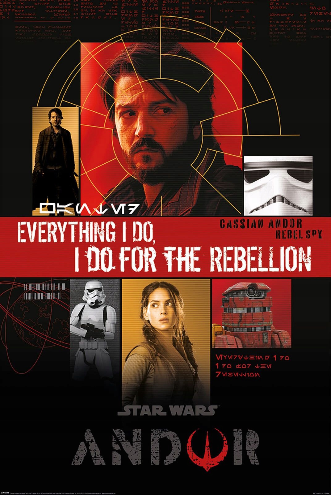 

Plakat Star Wars Andor For The Rebellion 61x91,5cm