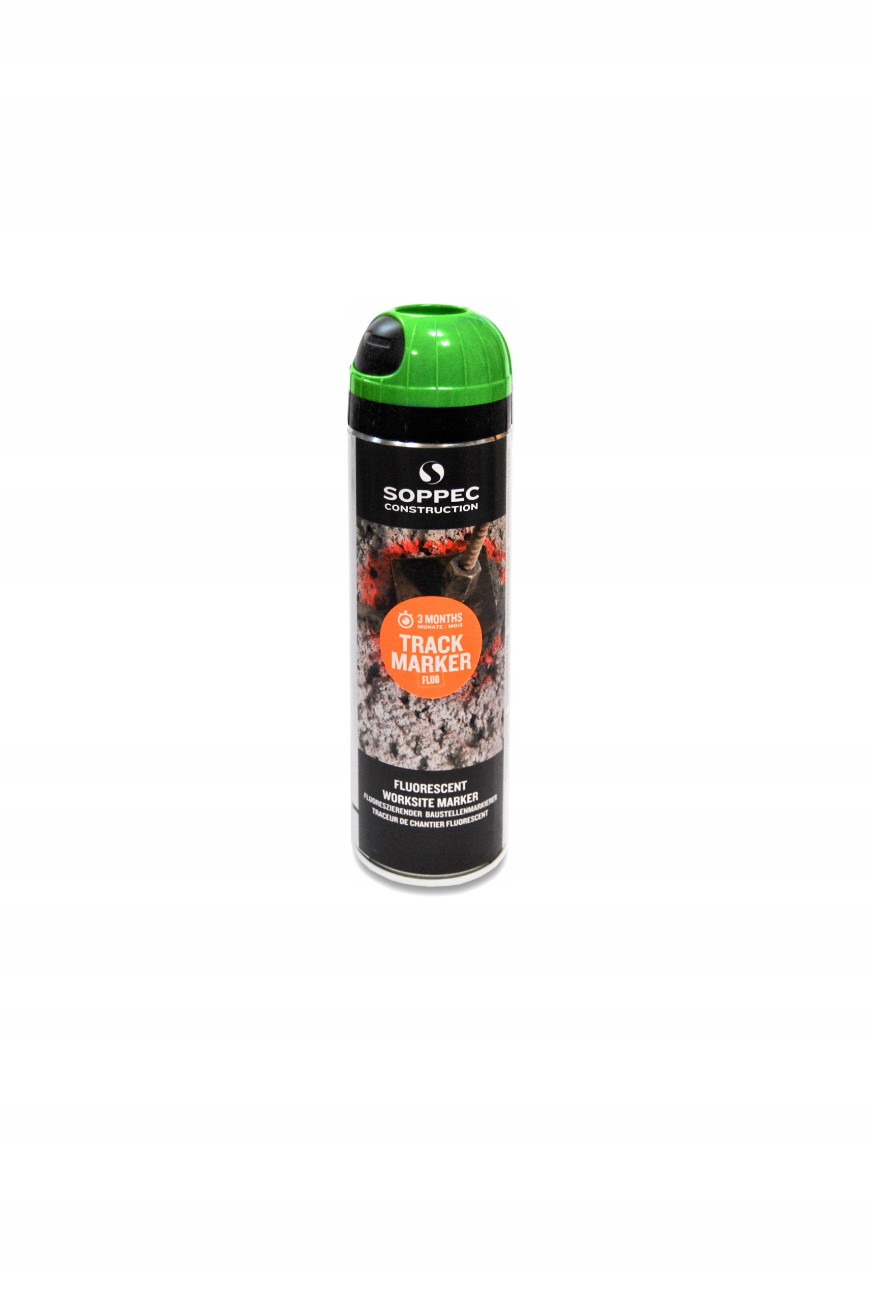 

Farba geodezyjna spray Soppec Track Zielony