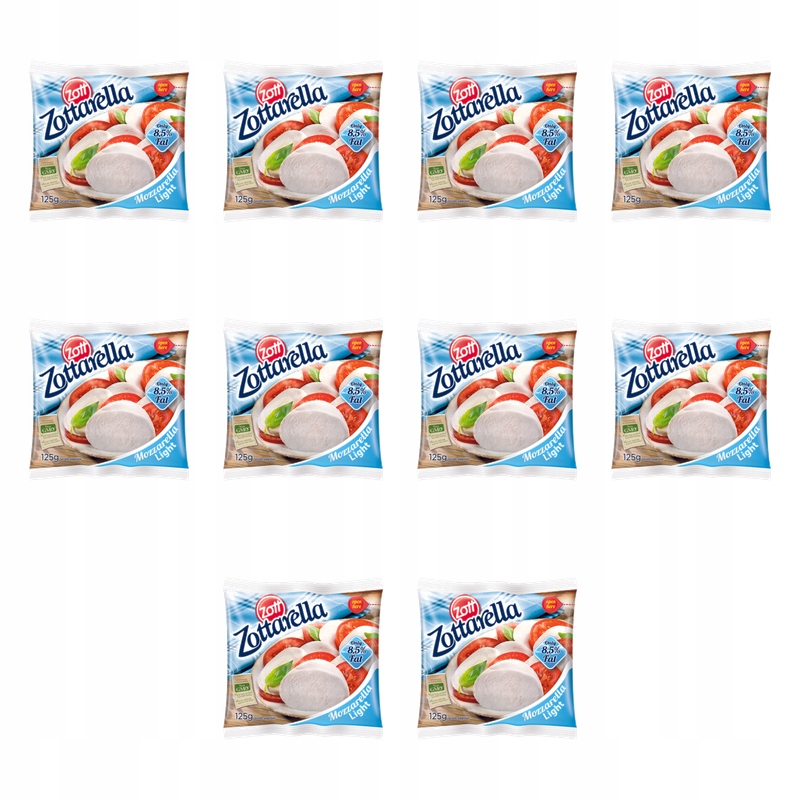 Zotarella mozzarella light 125 g X10