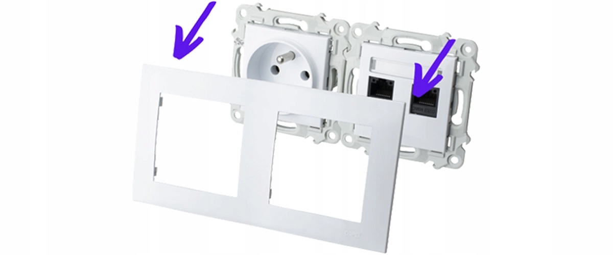 Ospel Szafir Szary mat ramka pojedyncza Rodzaj pojedyncza