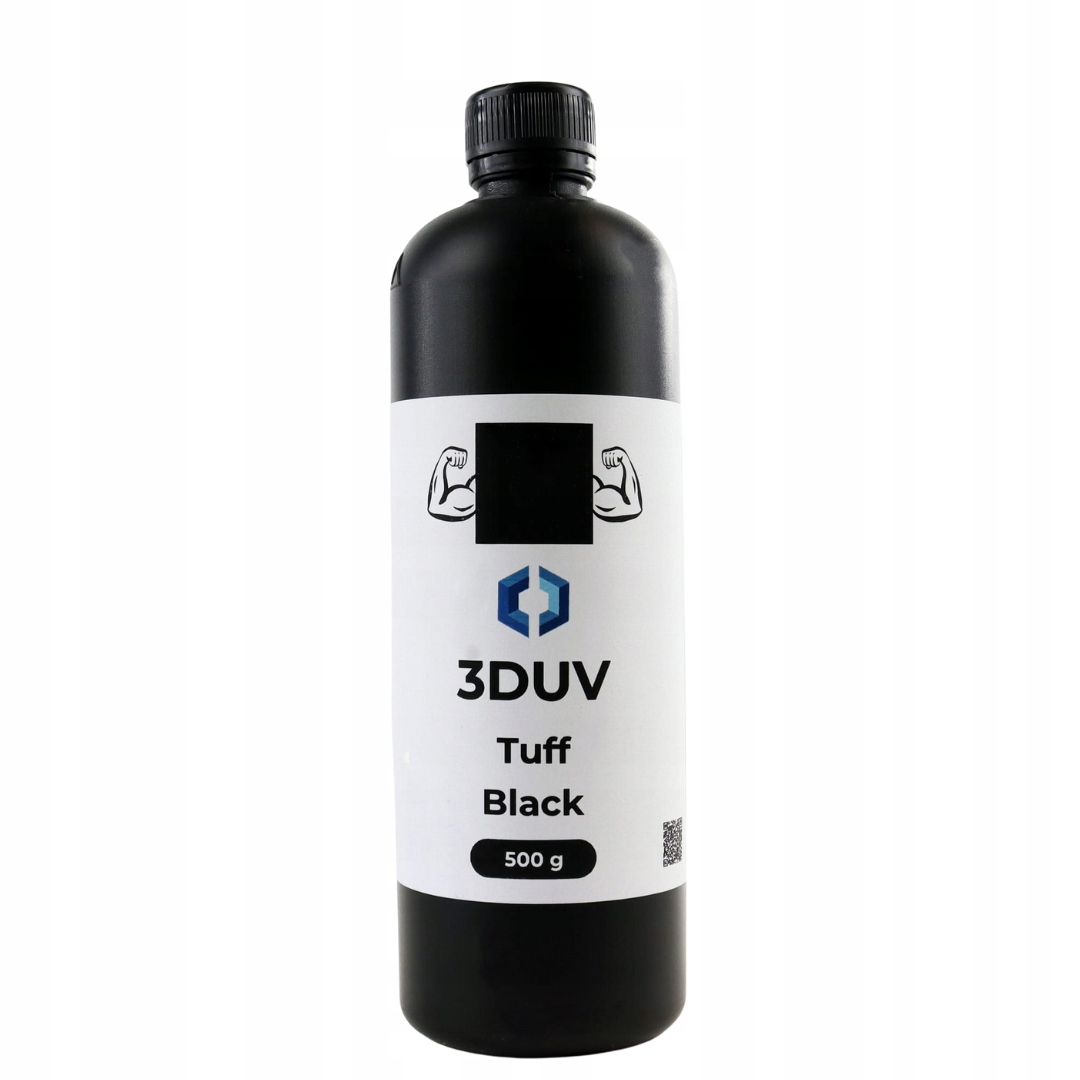 Uv pryskyřice 3DUV Tuff Black 1 kg 1 l pro 3D tiskárnu