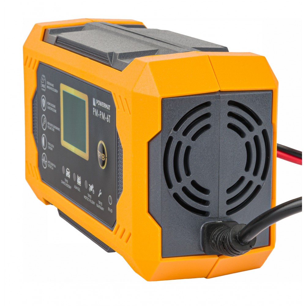 Prostownik MIKROPROCESOROWY Akumulatorowy 6V / 12V Model PM-PM-6T