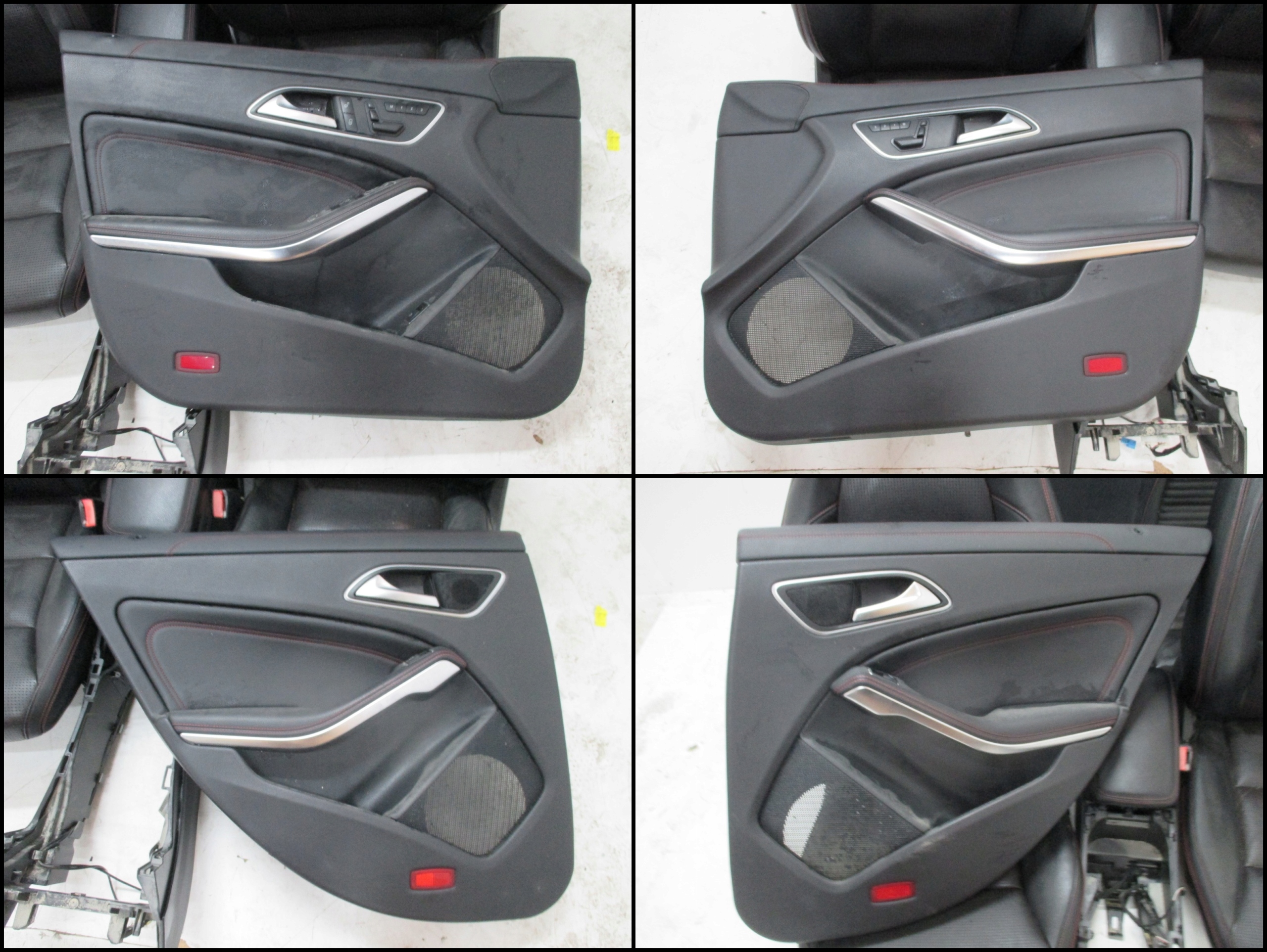seats upholstery leather MERCEDES CLA 117 AMG