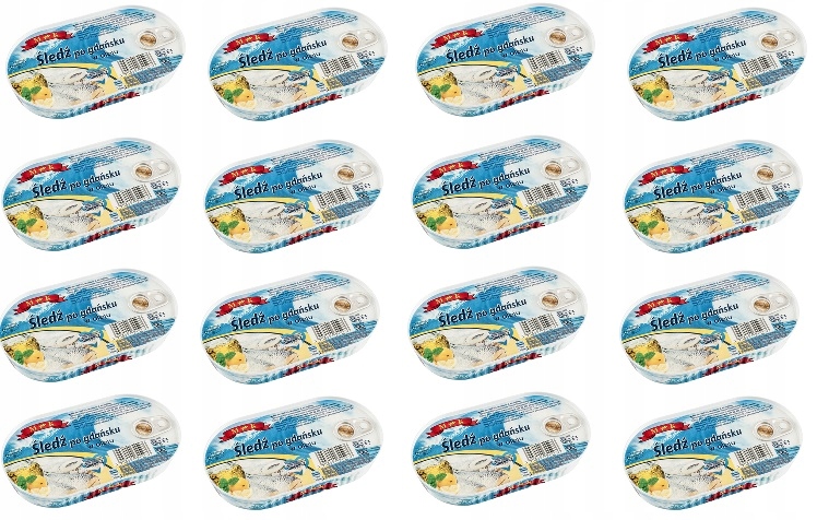 Levně 16 x 170 g Mk Sleď v oleji po gdaňsku Karton