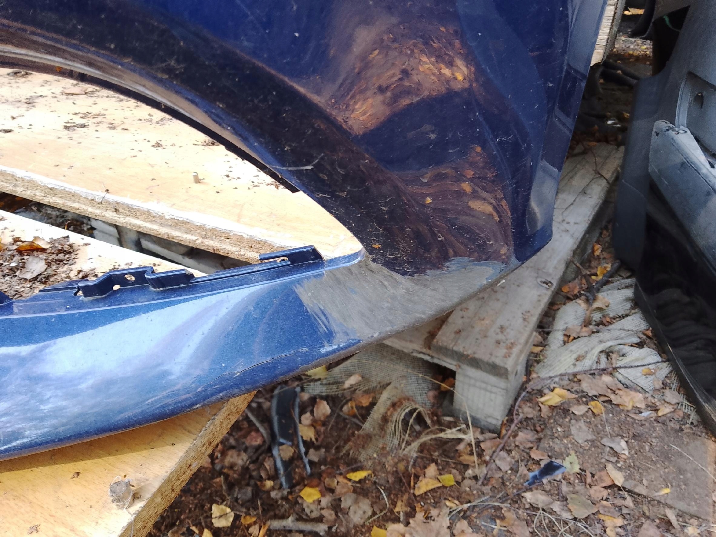 bumper front MERCEDES W205 PDC