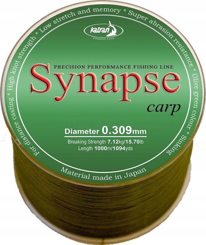 Katran żyłka karpiowa Synapse Carp 0,37mm 600m