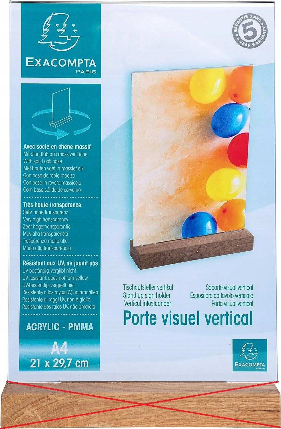 Exacompta 84258D Stojak prezentacyjny