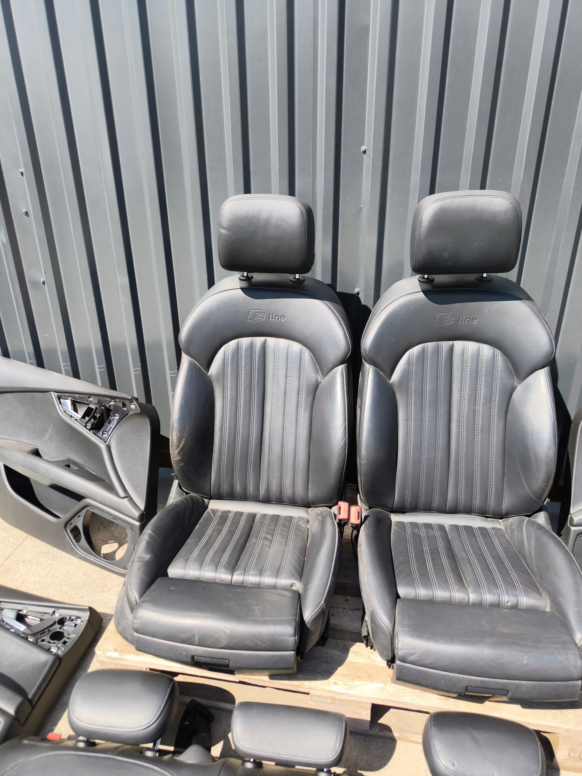 Sitz Sitze KOMPLET S LINE AUDI A7 4G8 GRZANE ELEKTRYKA 2010-2017 !!!