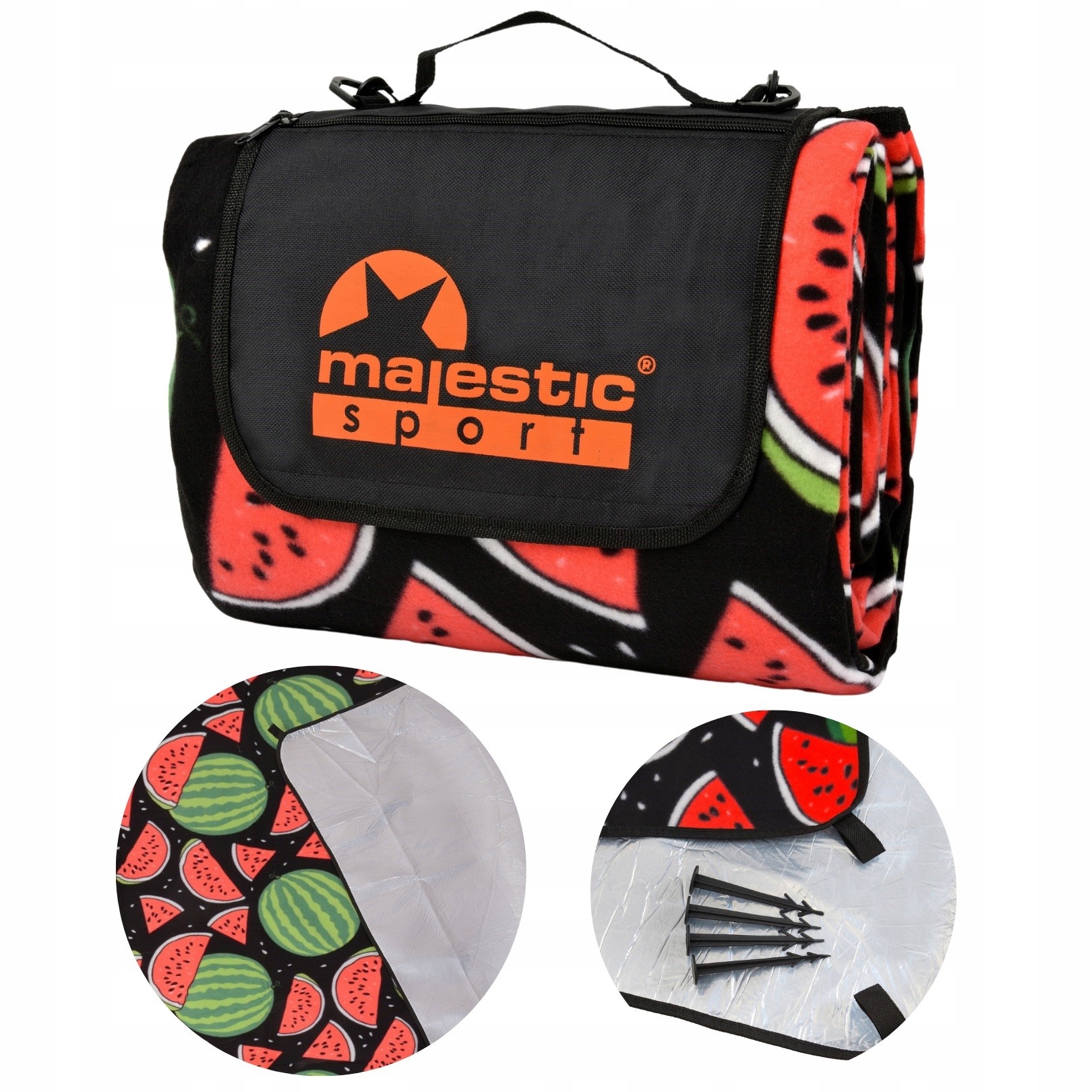 

Koc piknikowy plażowy mata Majestic Sport 200x200